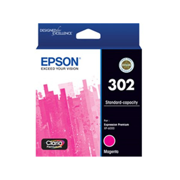 Epson 302 Magenta Ink Claria Premium