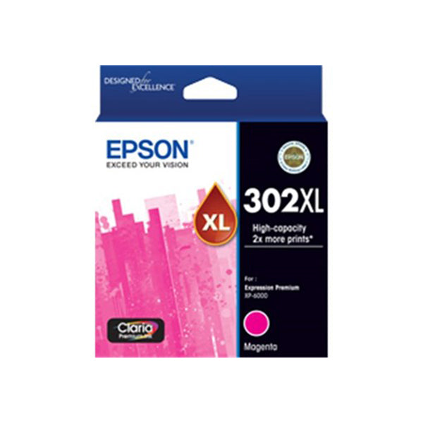 Epson 302Xl Magenta Ink Claria Premium