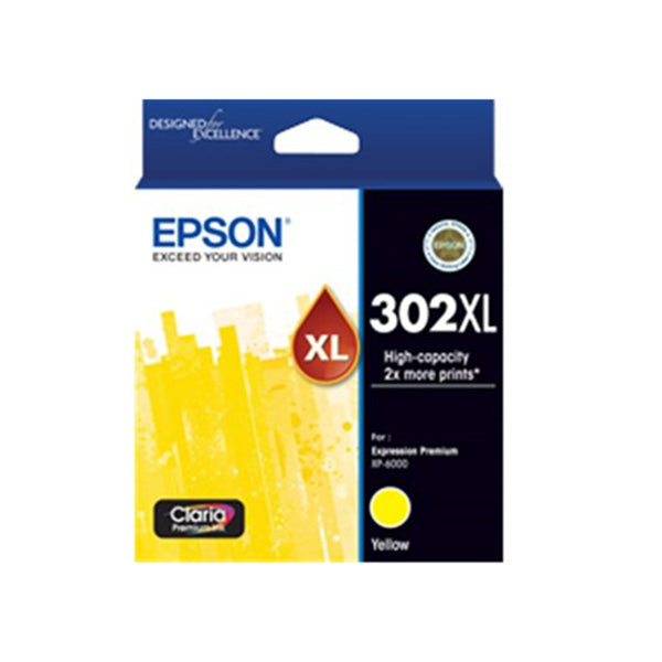Epson 302Xl Yellow Ink Claria Premium