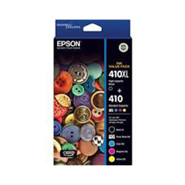 Epson 410Xl Black Std Colors Ink Value Pack