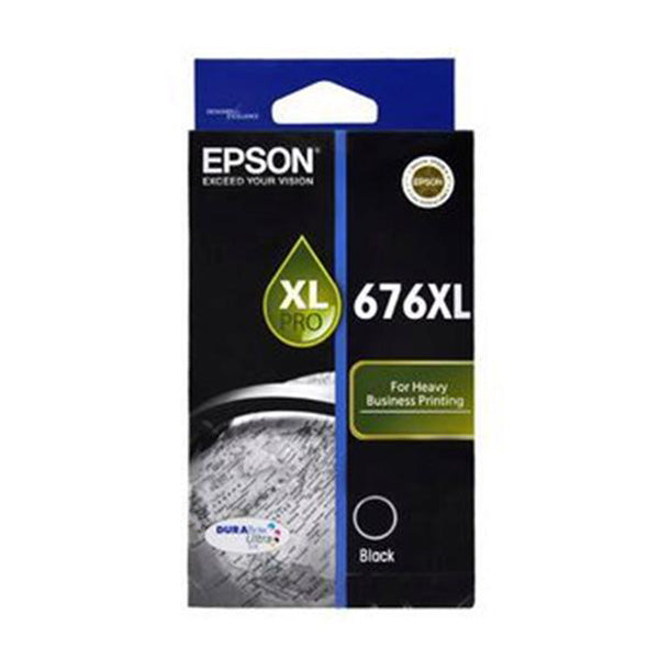 Epson 676Xl Black Ink Cartridge For Epson Workforce