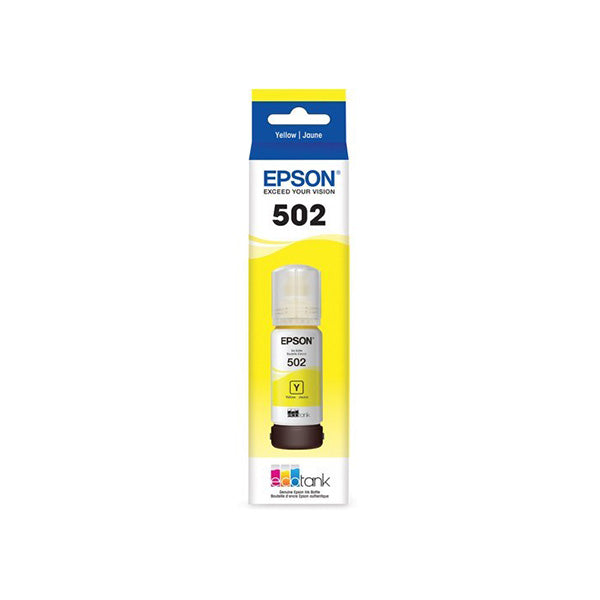 Epson Ecotank T502 Yellow Ink Bottle