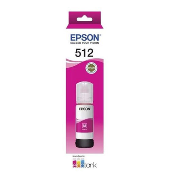 Epson Ecotank T512 Magenta Ink Bottle Ecotank Et 7700 Et 7750