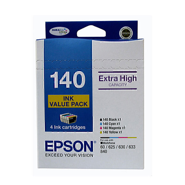 Epson Extra High Capacity 140 Ink Value Pack