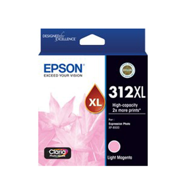 Epson 312XL High Capacity Claria - Light Magenta Ink Cartridge