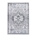Equity Neoclassical Traditional Grey Rug