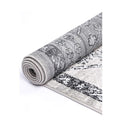 Equity Neoclassical Traditional Grey Rug