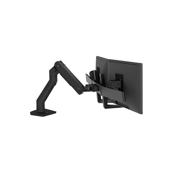 Ergotron Hx Desk Dual Monitor Arm Matte Black