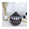 Essential Oil Aroma Diffuser 180Ml Usb Led Dark Wood Mist Humidifier
