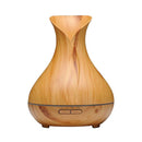 Essential Oil Aroma Diffuser Tulip Light Wood Ultrasonic Humidifier