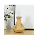 Essential Oil Aroma Diffuser Tulip Light Wood Ultrasonic Humidifier