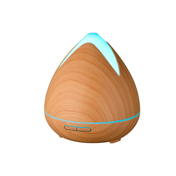 Essential Oils Aromatherapy Diffuser Humidifier Purify 400Ml Light Wood