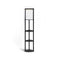 Etagere Floor Lamp Tripod Shape With 3 Wooden Shelves