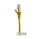 Pack Of 50 Cat 6 Ultra Thin Lszh Ethernet Network Cable Yellow
