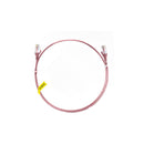 10Pcs Cat 6 Ultra Thin Lszh Ethernet Network Cable Pink