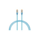 10Pcs Cat 6A Rj45 S Ftp Thin Lszh Network Cable Blue