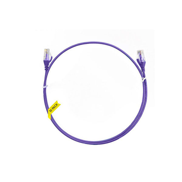 Purple Cat 6 Ultra Thin Lszh Ethernet Network Cable