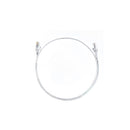 50Pcs 1M Cat 6 Ultra Thin Lszh Ethernet Network Cable White
