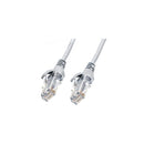 10Pcs Cat 6 Ultra Thin Lszh Ethernet Network Cable White