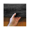 Europa Black Machine Knotted Rug