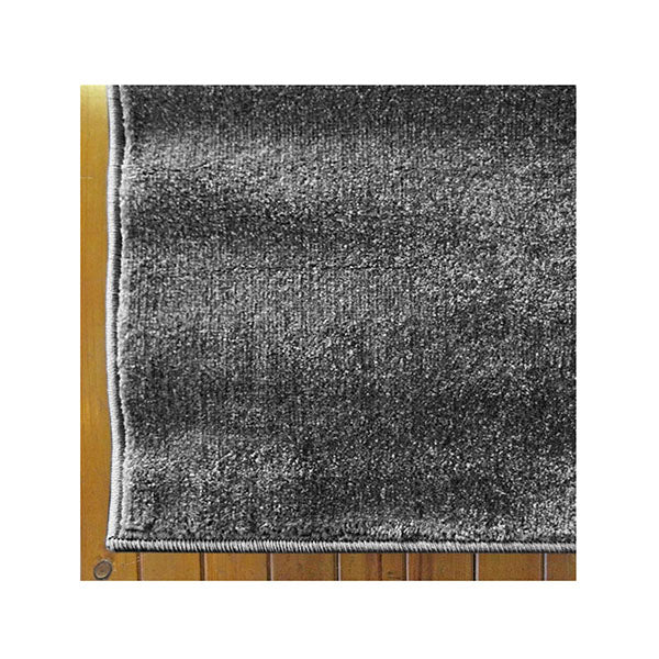Europa Dark Grey Machine Knotted Rug