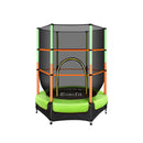 Trampoline Kids Trampolines Cover Safety Net Pad Ladder Gift Green