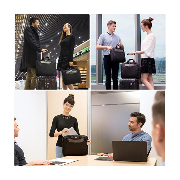 Everki Advance Compact Briefcase Slim Profile Contemporary Design