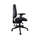 Evo Pro High Back Operator Chair Navy Blue With Arms