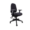 Evo Pro High Back Operator Chair Navy Blue With Arms