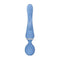 Evolved Wanderful Wabbit Rechargeable Vibrator And Massage Wand Blue