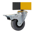 Expandable Portable Safety Barrier With Castors 350Cm