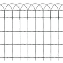 Expandable Garden Lawn Edging Border Fence 25m x .65m