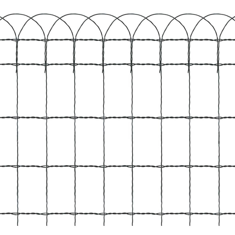 Expandable Garden Lawn Edging Border Fence 25m x .65m