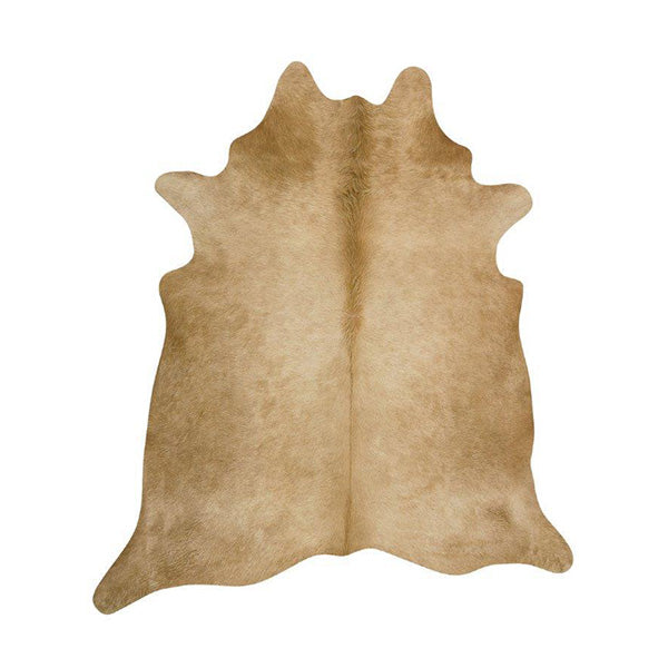 Exquisite Natural Cow Hide Beige Rug