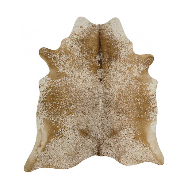 Exquisite Natural Cow Hide Salt And Pepper Brown Rug