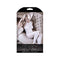 Fantasy Lingerie Sheer Floral Body Stocking White One Size