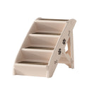 Dog Ramp Steps For Bed Sofa Car Pet Stairs Ladder Indoor Foldable Beige