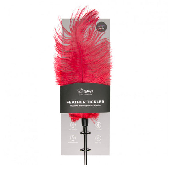 Fetish Collection Feather Tickler Red