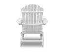 Gardeon 3 Piece Outdoor Adirondack Chair and Table Set  White