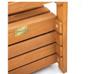 Wooden Outdoor Storage Bench