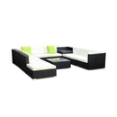Gardeon 11 Piece With Storage Cover Outdoor Furniture Set