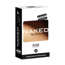 12 Pack Four Seasons Naked Ultra Thin Black Condoms