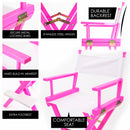 Tall Director Chair - Pink Humor