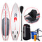 Stand Up Paddle Board Inflatable 310cm SUP Paddleboard Surfboard Race - White and Red