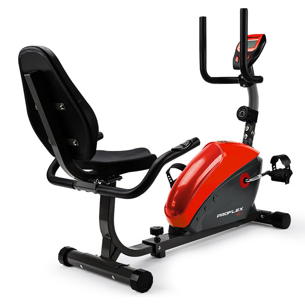 Magnetic Recumbent Exercise Bike Fitness Cycle Trainer with LCD Display