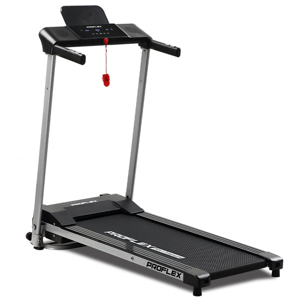 Electric Compact Foldable Treadmill with Bluetooth Speakers, Digital Device Stand