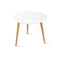 Round Side Table White