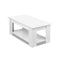 Lift Up Top Mechanical Coffee Table - White