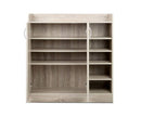 2 Doors Shoe Cabinet Storage - Wood