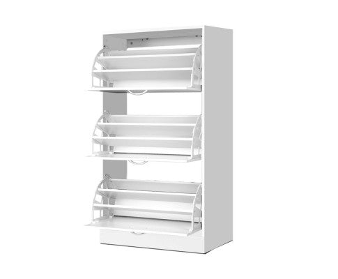 3 Tier Shoe Cabinet - 36 Pairs